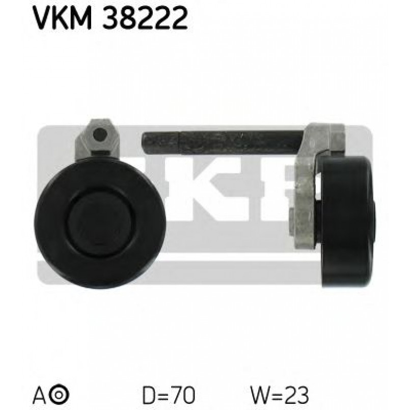 VKM 38222 SKF Ролик модуля натягувача ременя